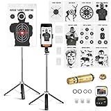 Dry Fire Laser Training System, Laser Shooting Training, Compatible with 9mm Caliber, for Shooting Training Practice, Free App, Includes Laser Training Cartridge & Dozens of Drills