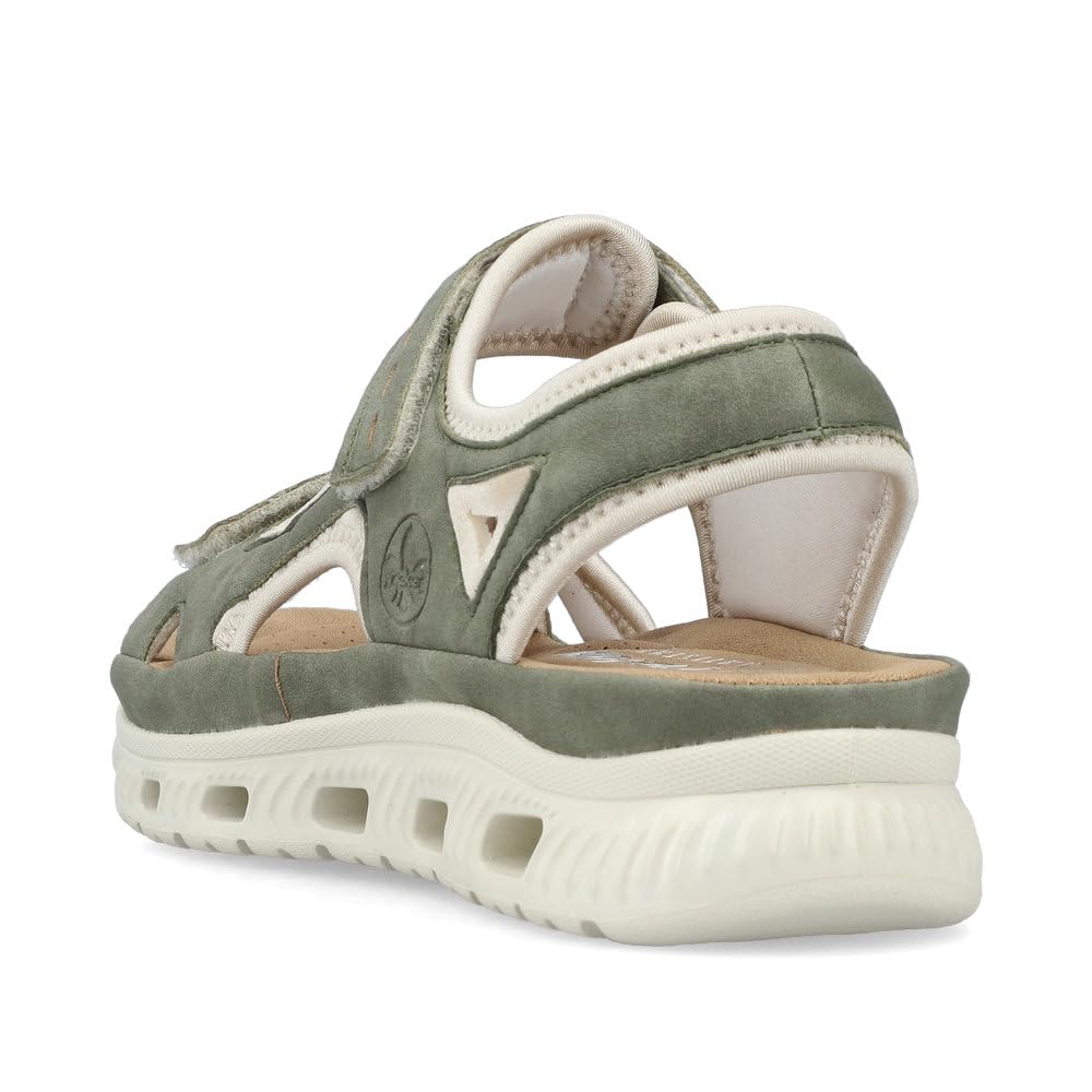 Rieker Damen Klassische Sandalen 64066, Frauen Sandalen