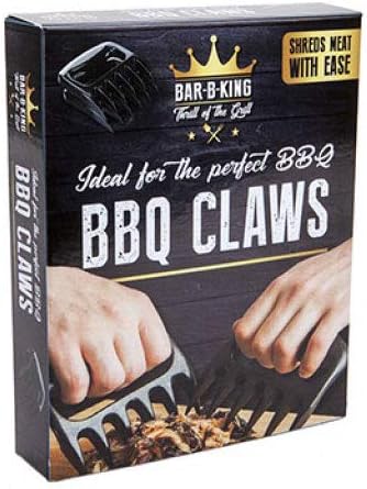 910054 BBQ Meat Claws | Black | Pack of 2 Accessory, Silver