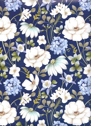 ARKRAFT Geschenkpapier Set 3 Blatt XXL 90 x 65 cm Kunststofffreie Verpackung Papier FSC (18-9309)