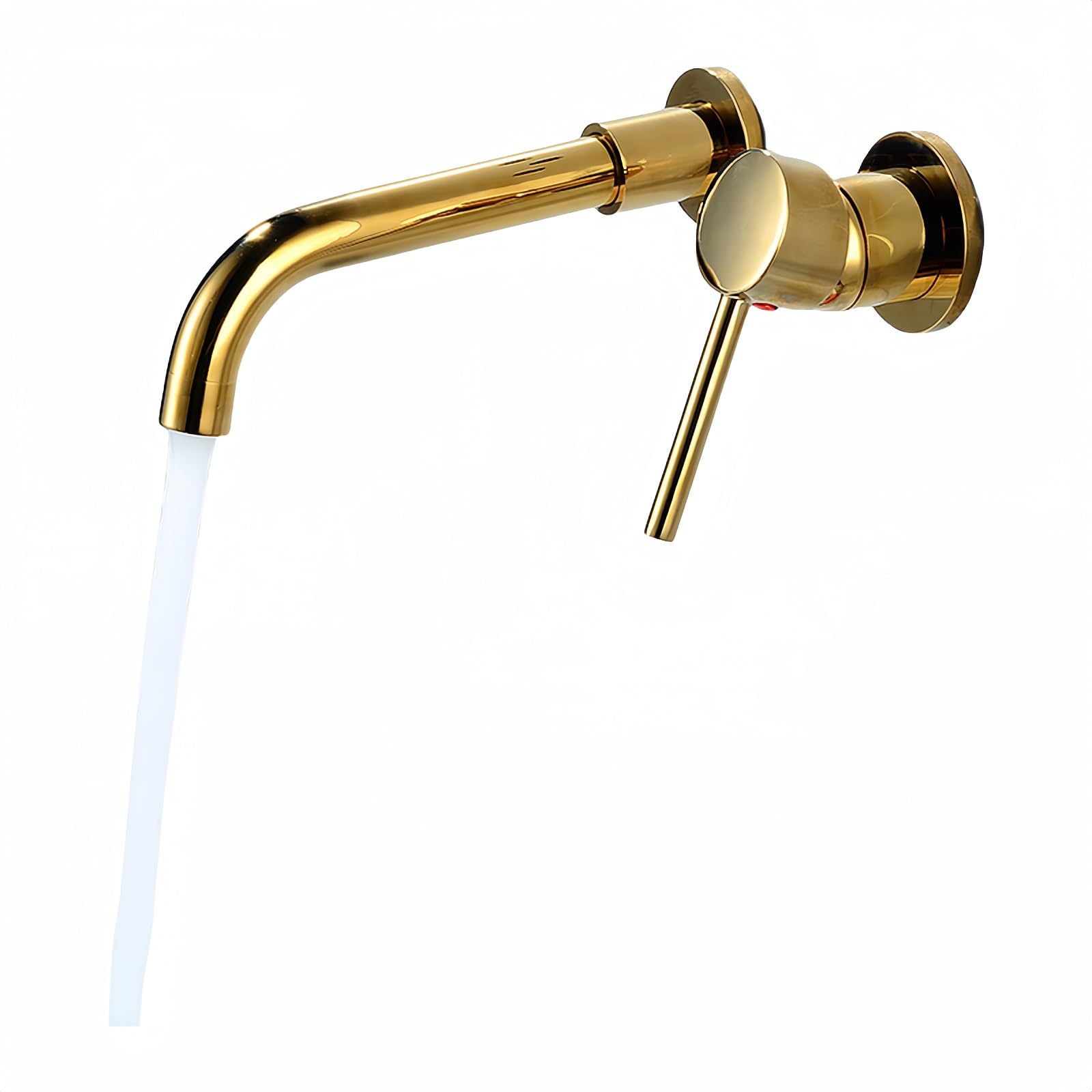 ZYCHSJXA All Copper Concealed Bathtub Bathroom Wash Basin Hot and Cold Control Faucet (d)