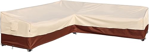 Funda modular para patio al aire libre, fundas para muebles de patio al aire libre, impermeables, antidesgarros, anti-UV, 600D, funda de sofá