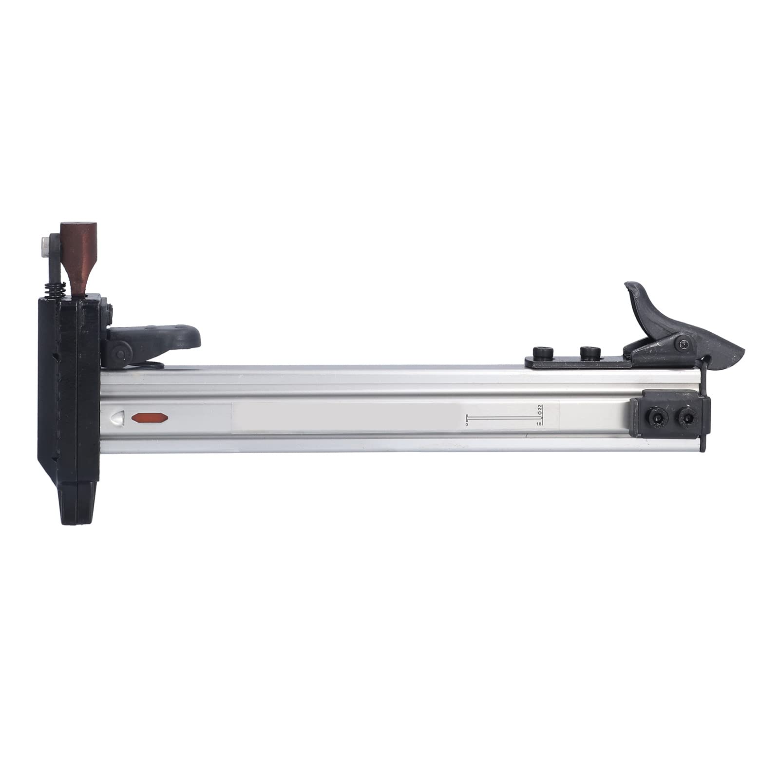 Grapa semiautomática G Un con llave para carpintería, manualidades, carpintería, decoración, muebles de bricolaje - ST18B Manual Nail G Un"