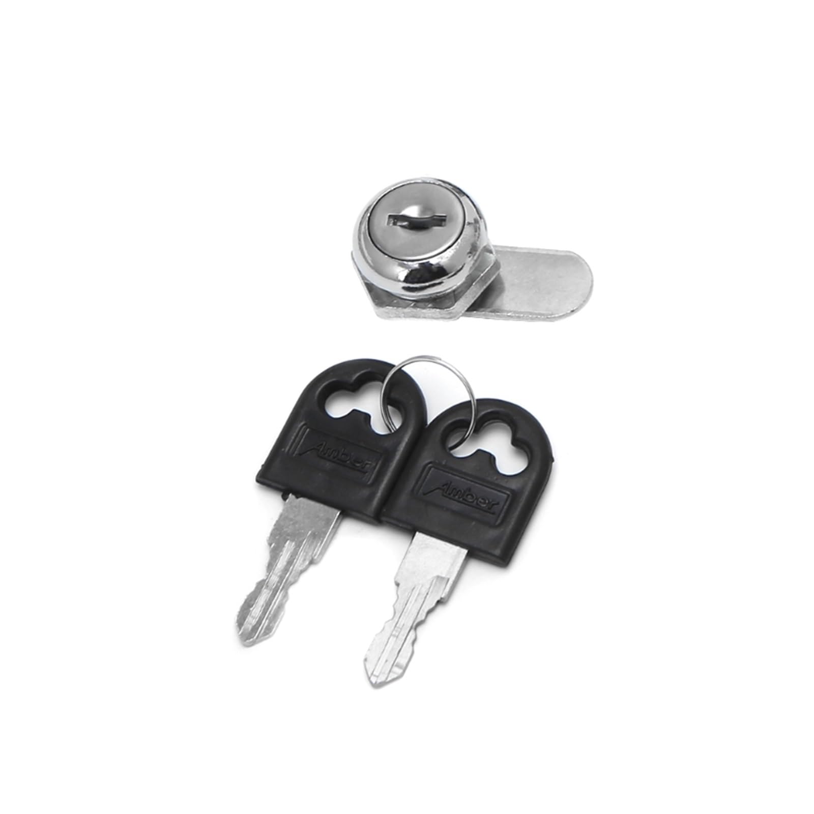 Kjbdqqh 10Mm Cam Lock Zinc Alloy /16Mm/20Mm/25Mm Sturdy Cam Lock Filing Cabinet Post Mailbox Drawer Cupboard Locker With 2 Keys For Cupboard(10Mm)