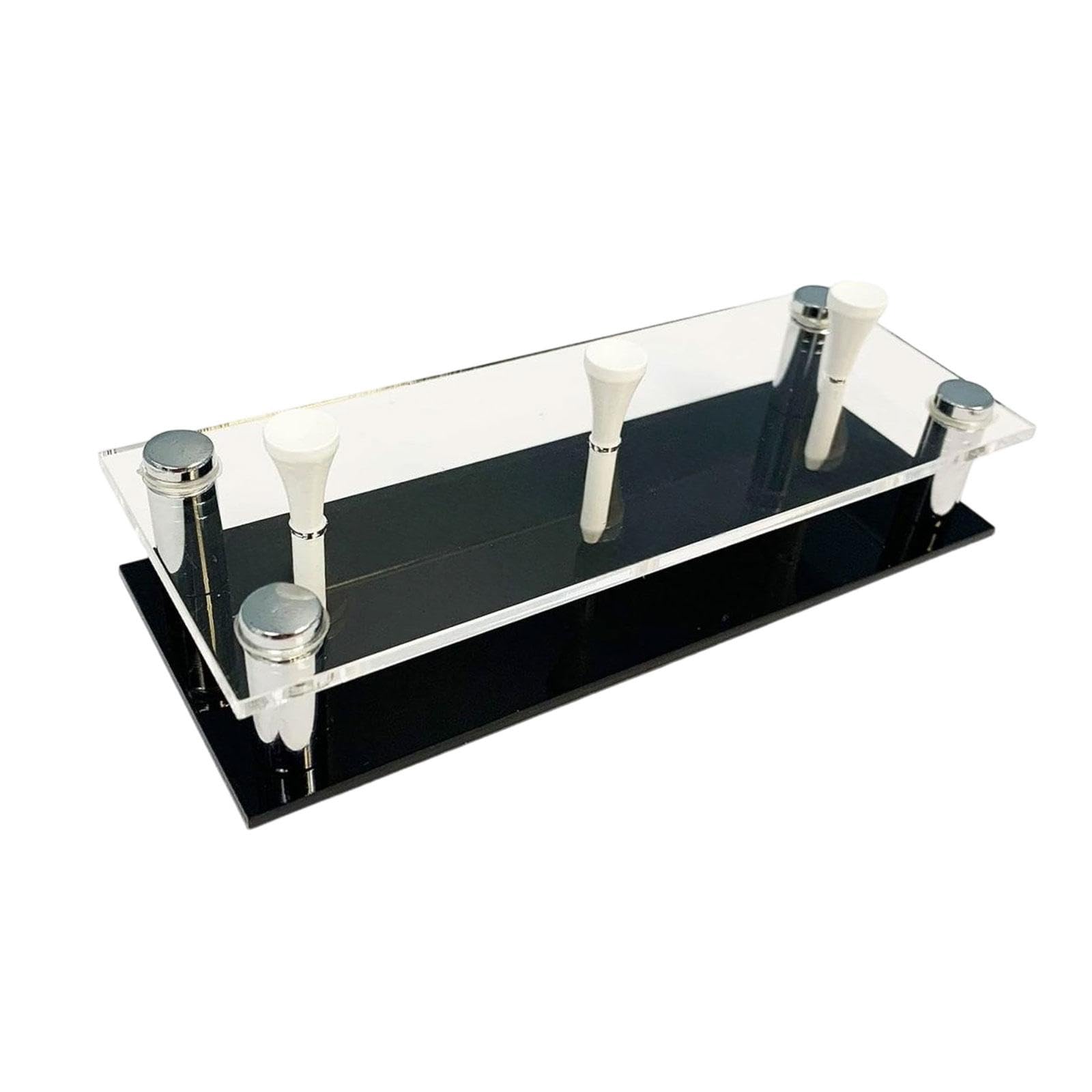 Expositor de Pelotas de Golf, Soporte para Escritorio, Elegante Y Transparente, para Colecciones de Tenis, Fútbol Y Béisbol.