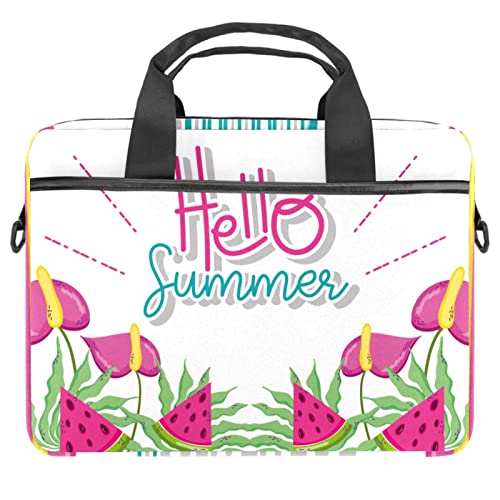 Housse ordinateur 14 pouces sac à bandoulière PC portable 13-14.5 pouces tigré