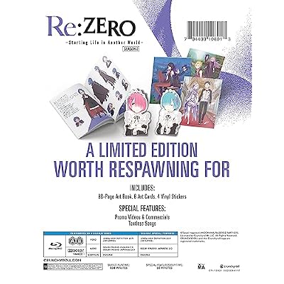 Re:Zero -Starting Life In Another World- Season 02 - Blu-ray