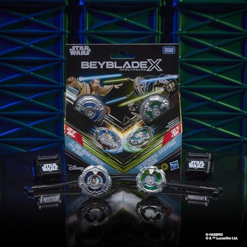 Hasbro Beyblade X und Star Wars Collab, Obi-Wan Kenobi 4-60P vs. General Grievous 3-80HN