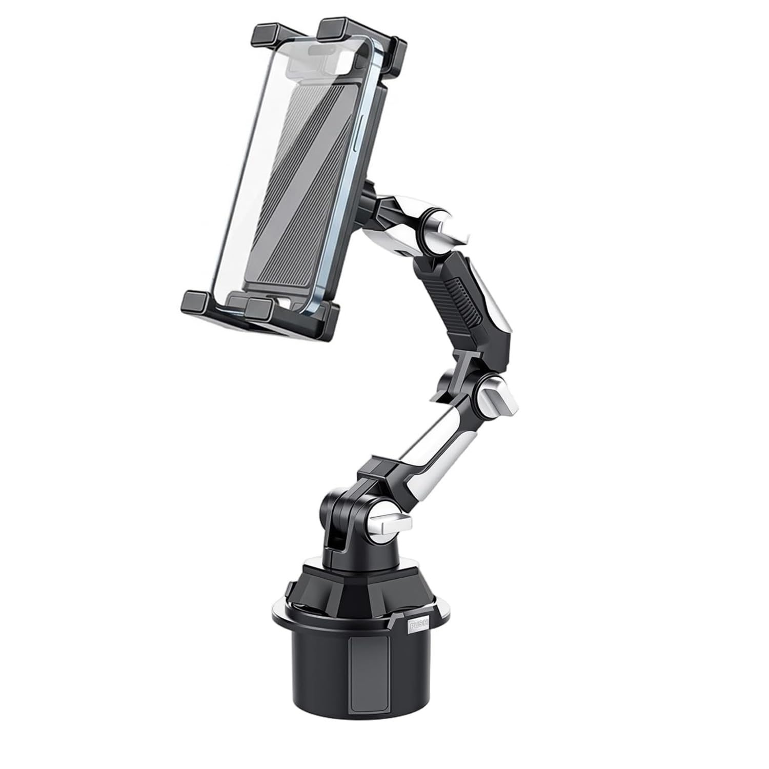 ZORBES® Adjustable Phone/Tablet Holder 7-13'' Phone Mount for Car Cup Holder, Flexible Arm 360 Degree Rotatable View Non Wobbing Cup Holder Mount Phone Holder Hands-Free Driving Use-image-48