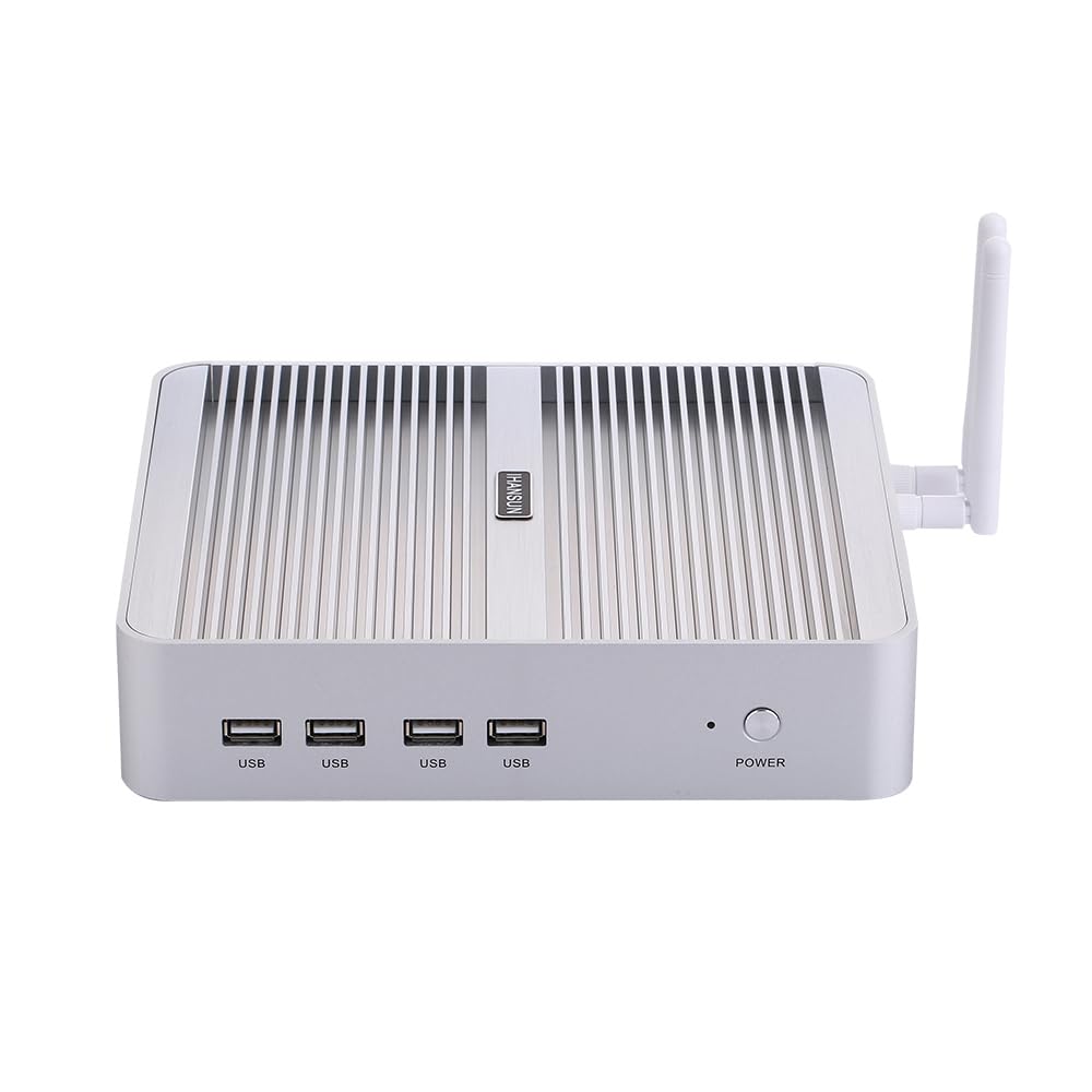 Fanless Mini PC, Desktop Computer, HTPC, Kodi Box, Windows 11 / Linux Ubuntu, I5 1135G7, BM07, VGA, HDMI, 4 x USB3.0, 4 x USB2.0, LAN, 32G RAM, 1TB SSD