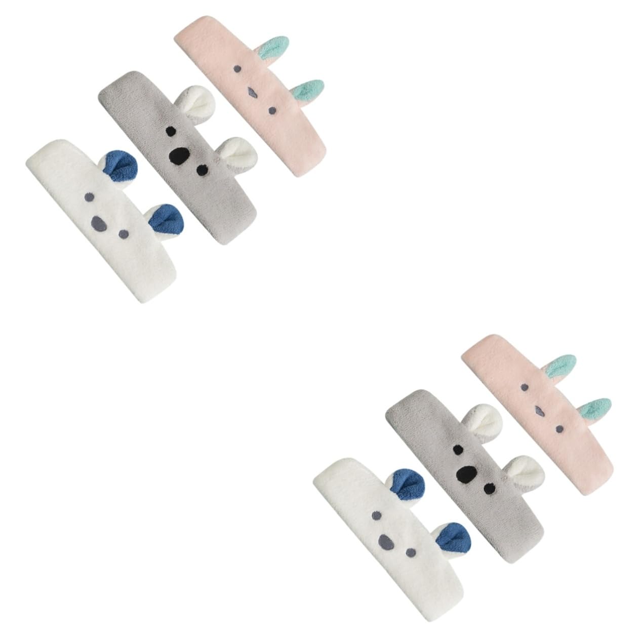 FRCOLOR 6piezas De Maquillaje y Lavado Facial De Absorbentes y Elásticas Para Cuidado y Ejercicio Diseño