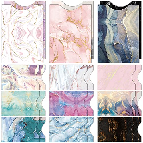 Woanger 24 Pcs Rfid Blocking Sleeves Includes 18 Credit Card