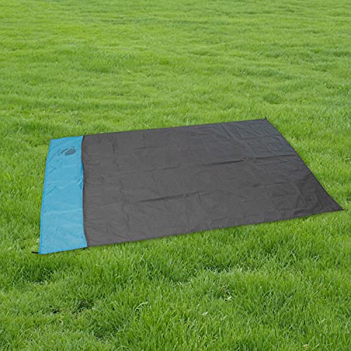 Outdoor Beach Blanket/Compact Multi-Functional Pocket Blanket 55" X78" - Anti-Sand Camping, Waterproof Ground Cover, Sand Proof Picnic Mat, Suitable For Travel, Hiking, Parks, Camping,Festival(Yellow) #TOP2