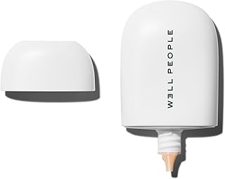 Well People Skinforia Serum Foundation, Lightweight Tinted Formula Hydrates, Smooths, and Evens Skin Tone with Birch Sap and Mushroom Complex, Long-Lasting, Natural Finish, 14 Fair Neutral