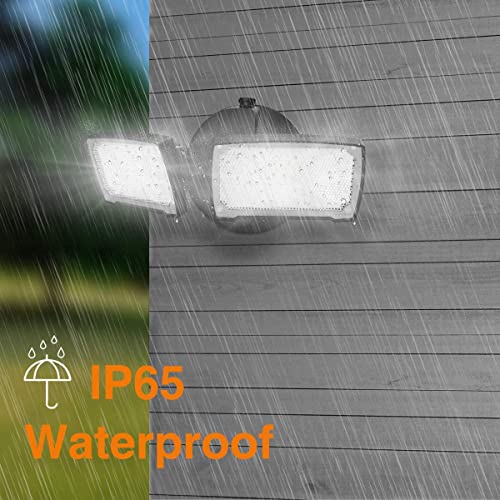 Lepower 28W Led Flood Light Outdoor And 35W Led Security Lights Motion Sensor Outdoor Lights (Black) #TOP4