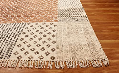 Tapis de cuisine facile à laver grand format coton lavable entrée salle de bain - 7