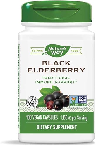 Nature's Way Saúco, 100 tapas, (paquete de 2)