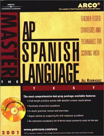 Arco Master the Ap Spanish Language Test 2001: ... 0764561871 Book Cover
