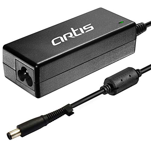 Artis AR0501 65Watt Laptop Charger/Adapter with Power Cord Compatible with Dell Laptops(19.5V/3.34A, 65Watt) (Pin Size: 7.4mm x 5.0mm) (BIS Certified)