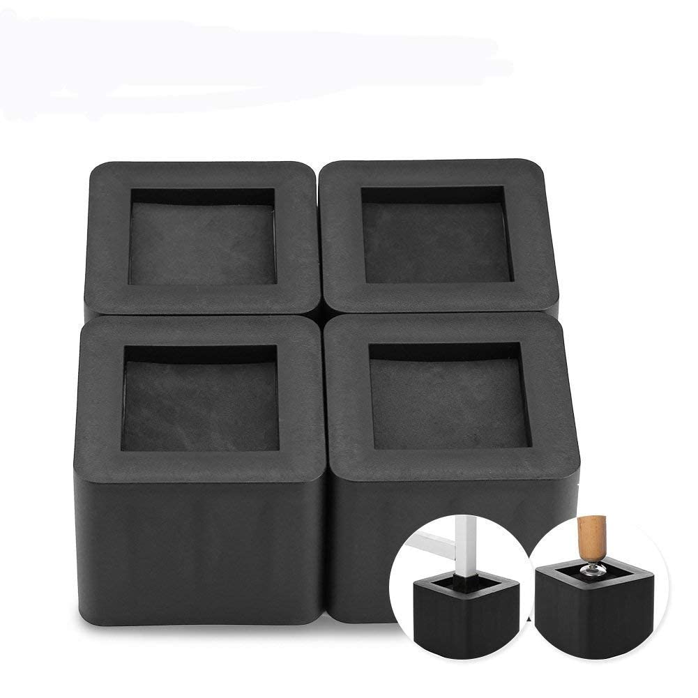 Buy uyoyous 3 inch Square Bed Riser Heavy Duty Stackable Elephant Feet