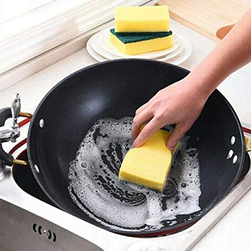 4 Pcs Dish Wash Cleaning Sponge Dishwashing Sponge Brush Wipe Cleaning Cleaning Supplies Tools Brush #TOP2
