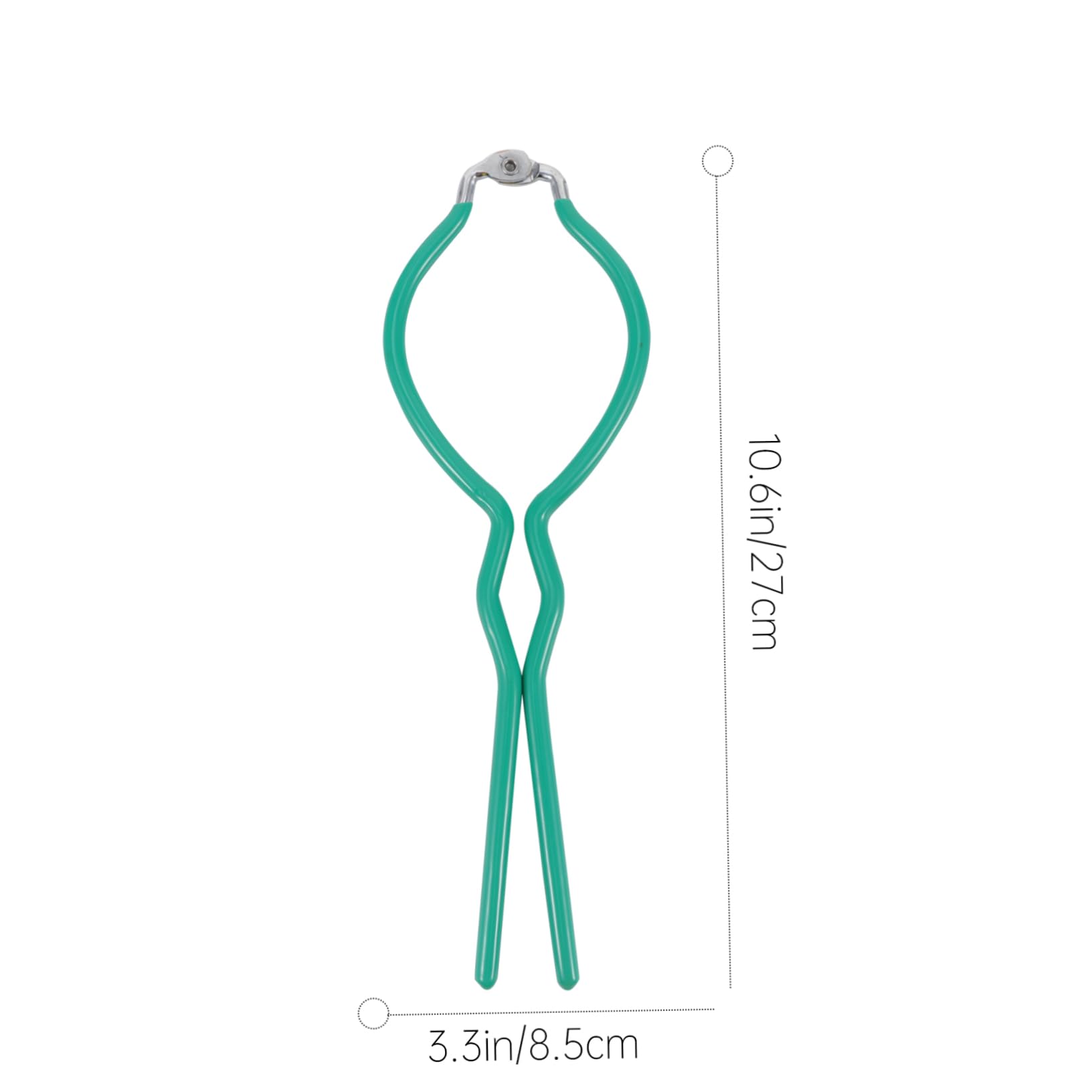 HEMOTON Deep Green Foldable Anti-scald Clip Bottle Lifter Strong Practicality for Safe Food Handling