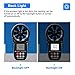 HoldPeak Handheld Anemometer Bluetooth, Digital Wind Speed Gauge Meter, Air Flow Velocity Temperature CFM Measuring Device for HVAC Outdoor Sailing Shooting Golf, 866B-APP