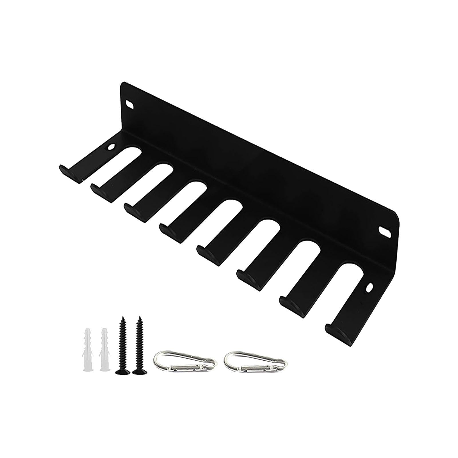 Home Gym Storage Rack Organizer Supplies Wandaufhänger Fitnessgeräte Regalhalter für Küche Badezimmer Hanteln, kurz