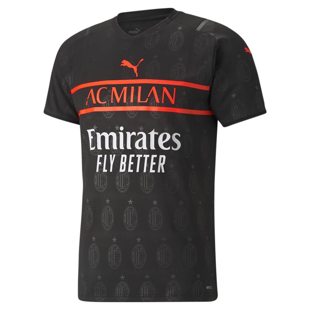 Puma - Mens ACM 3Rd Shirt Replica, Color Puma Black/Red Blast, Size: Large
