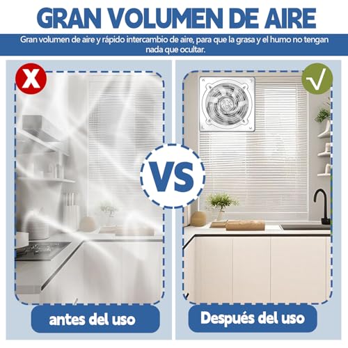 La mejor selección de Extractor de Aire para Cocina - 5 favoritos. 18 Imagen adicional