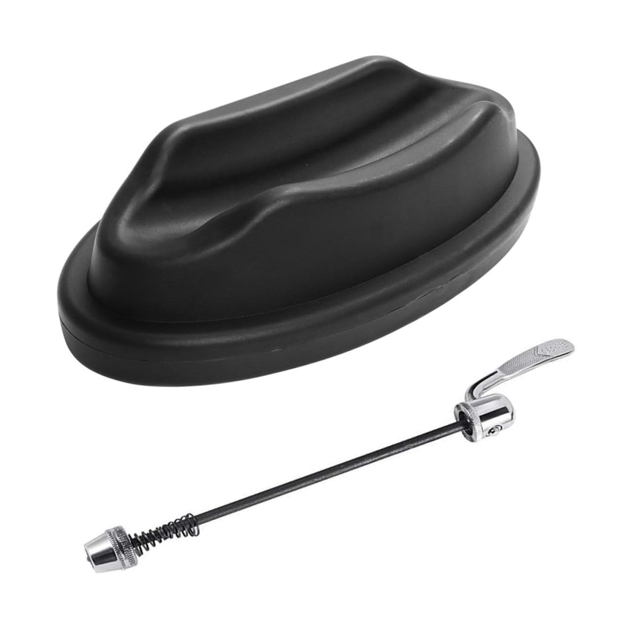 BRIGHTFUFU Bike Front Wheel Riser Stabilizer Pad 2 Pcs Plastic Block for Indoor Trainer Wheel Riser Block