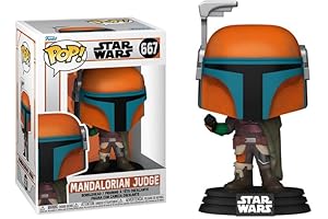 Pop! The Mandalorian (Wave 5): Season 3 Mandalorian Judge Vinyl Figure with ToyBop Protector