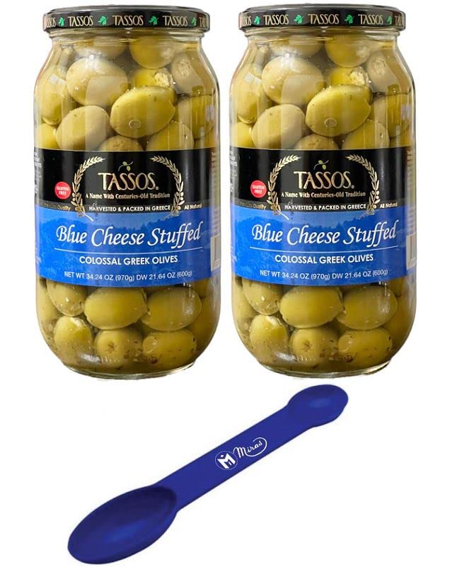 (Pack of 2) Tassos Blue Cheese Stuffed Colossal Greek