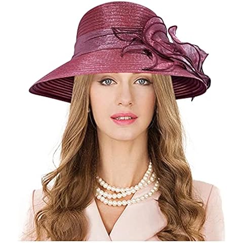 Sombrero de Boda con Flores Carnavalife para Mujer Cover
