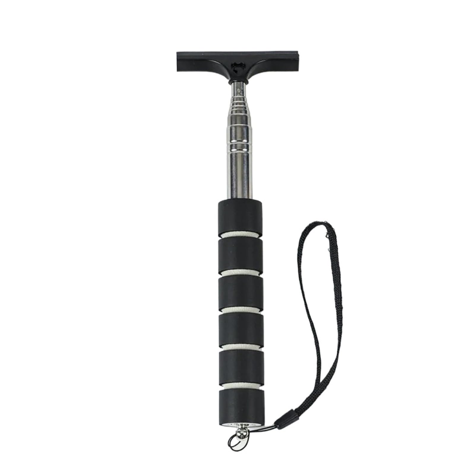 Car rearview mirror wipers Universal Car Rearview Mirror Wiper Side Squeegee Window Cleaning(Black-A)