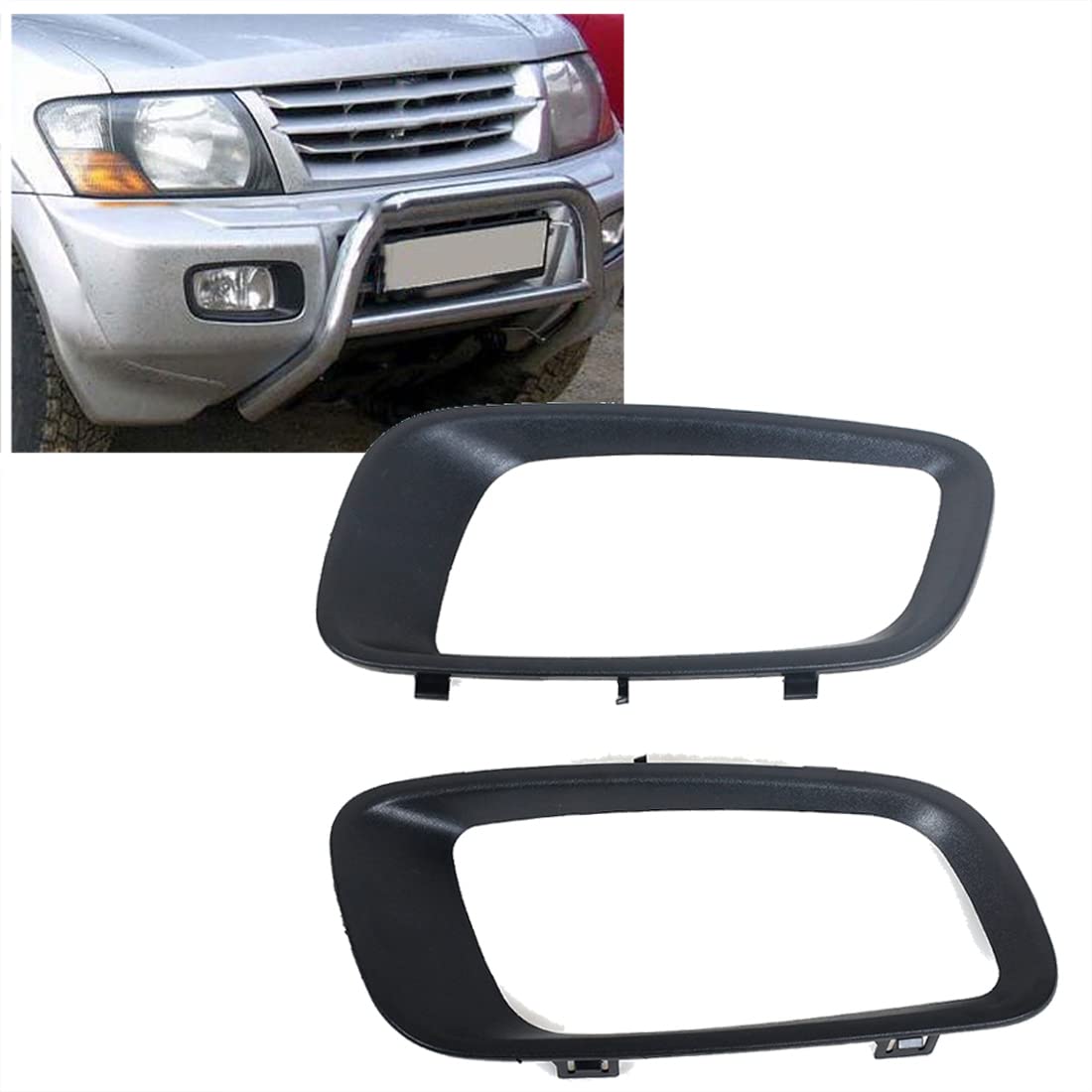 Cache de feux anti-brouillard Pajero 2000-2003 pour rénovation pare-chocs