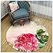 Piwonia Kwiat Wzór Dywaniki, Zagęszczona Konstrukcja Stołek Sofa Stolik Do Kawy Maty Podłogowe Termoplastyczne Antypoślizgowe Dolny Dywan(Size:140cm)