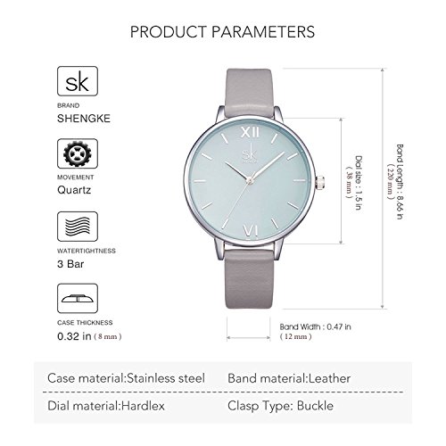 Image of SHENGKE Creative Simplicity Women Watch Mesh Band Elegant Women Watches Ladies Business Wristwatch