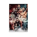 Jon Jones Fighting Champion Art Poster Print Photo Art Painting Canvas Home Decorative Bedroom Modern Decors Gifts 08x12inch(20x30cm)