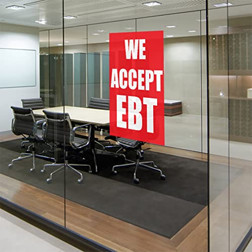 Door Decals Vertical Vinyl Stickers Multiple Sizes We Accept Ebt Promotion Business Industrial Vinyl Luggage & Bumper Stickers for Cars Business 5x7Inches