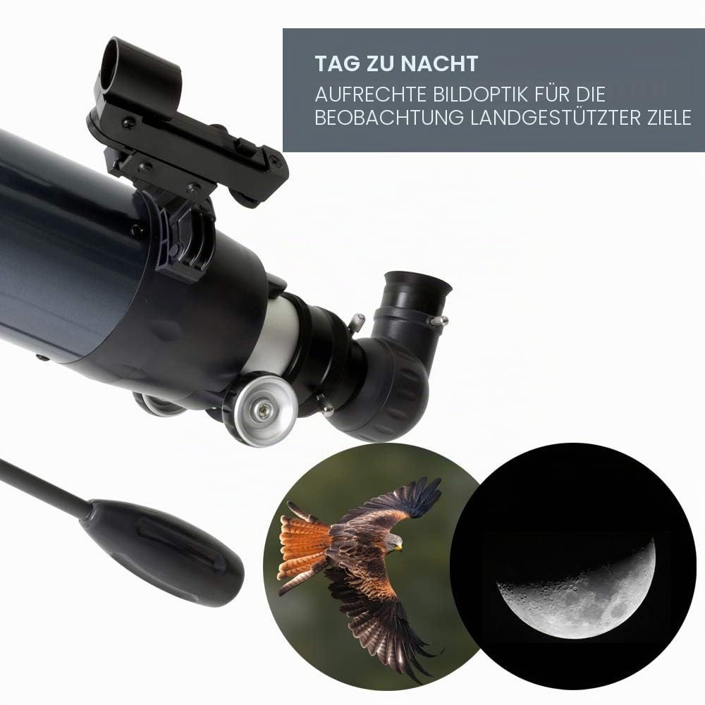 Celestron 22065 AstroMaster 102AZ Refractor Telescope, Dark Blue
