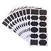 Chalkboard Labels, 120 Pantry and Storage Stickers for Jars: Mason, Spice, Glass, Cups, Bottles, Containers, Canisters, Large Decorative Reusable Waterproof Blackboard Vinyl Set