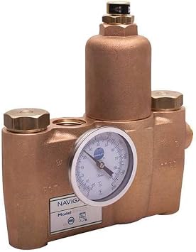Bradley Thermostatic Mixing Valve,Brass,120 psi S19-2150GR - 1 Each