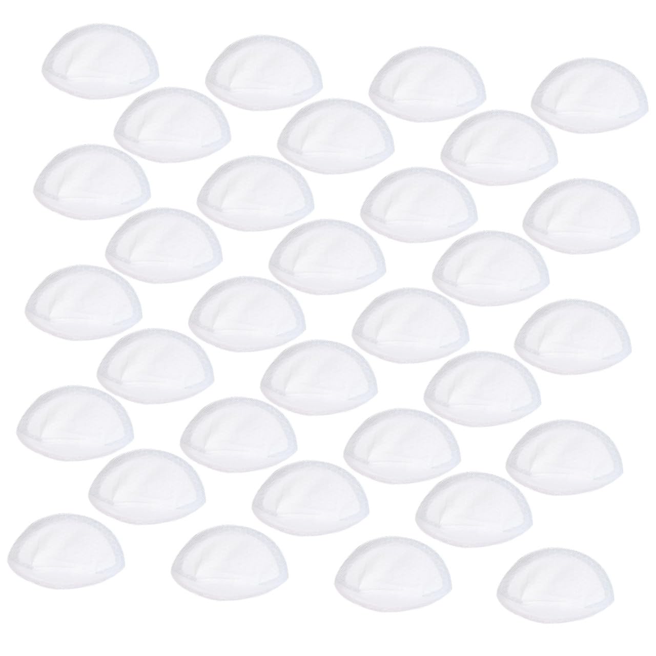 Hemoton 100pcs Thin Disposable Breastfeeding Nursing Pads Ultra-Absorbent Milk Pads for Leak Protection Adhesive Design Individually Wrapped for Lactating Mothers