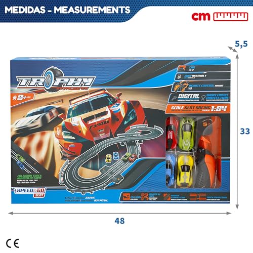 Circuit de course 232 cm Speed & Go : le cadeau d'anniversaire idéal dès 8 ans - 7