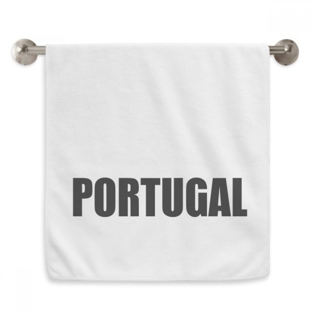 Serviettes débarbouillettes Portugal Blanc pour votre routine