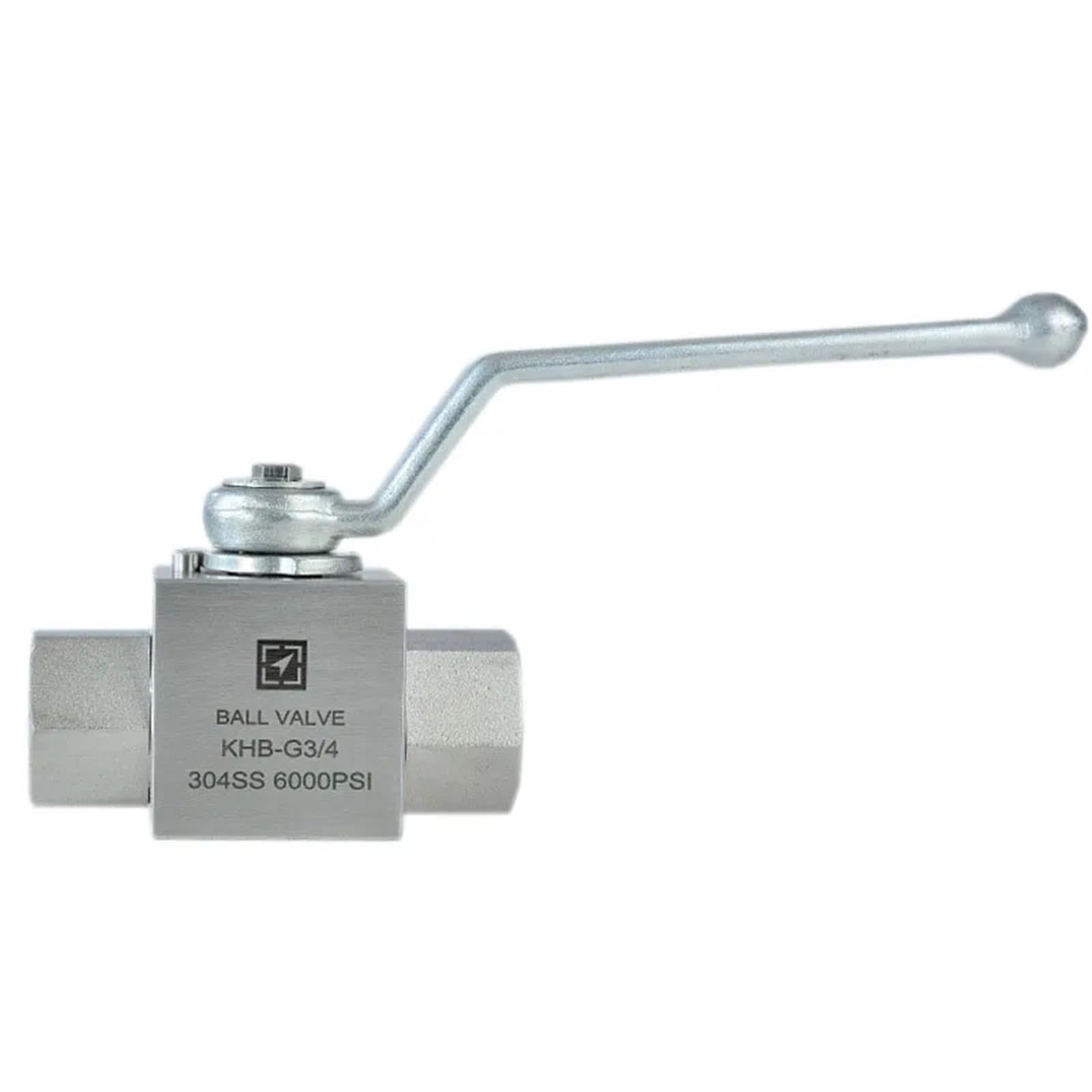 VSPPJYFG 1/4" 3/8" 1/2" Internal Thread High Pressure Ball Valve Corrosion Resistant High Pressure Hydraulic Ball Valve(OneSize,Normally Temperature)