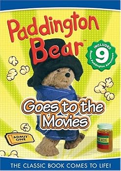 DVD Paddington Bear Goes To The Movies Book