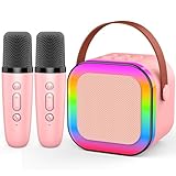 Dislocati Regalo Bambina 3-12 Anni,Microfono Karaoke per Bambini Giochi Bambina 3-12 Anni ...