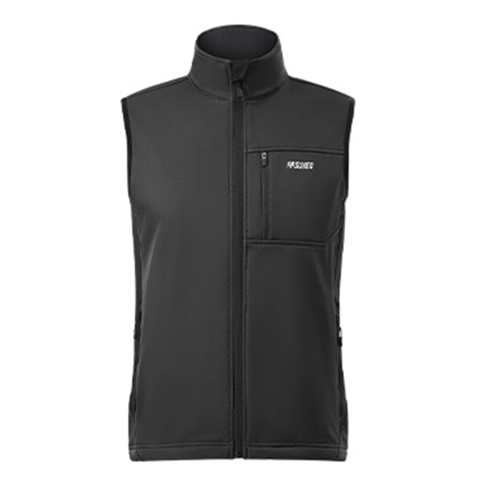Chaleco de motorista para hombre, resistente al viento, impermeable, de forro polar, ligero, transpirable, impermeable, para correr, ciclismo, ciclismo